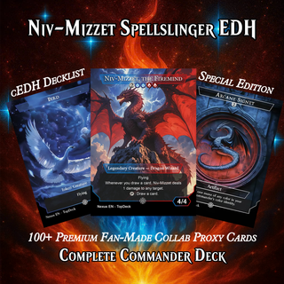 Niv-Mizzet Spellslinger Commander Deck – 107 Cards