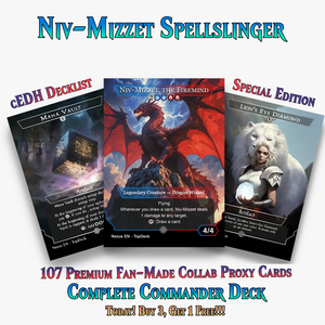 Niv-Mizzet Spellslinger Commander Deck | 107+ Cards | ProxyTCG