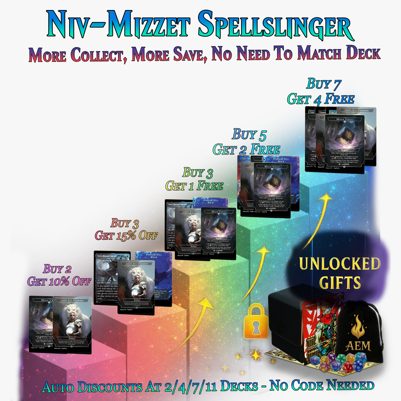 Niv-Mizzet Spellslinger Commander Deck | 107+ Cards | ProxyTCG