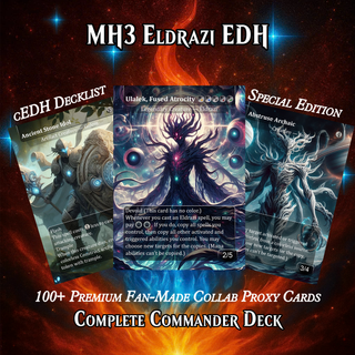 MH3 ELDRAZI ANIME COMMANDER DECK – PREMIUM COLLECTOR SET (129 CARDS)