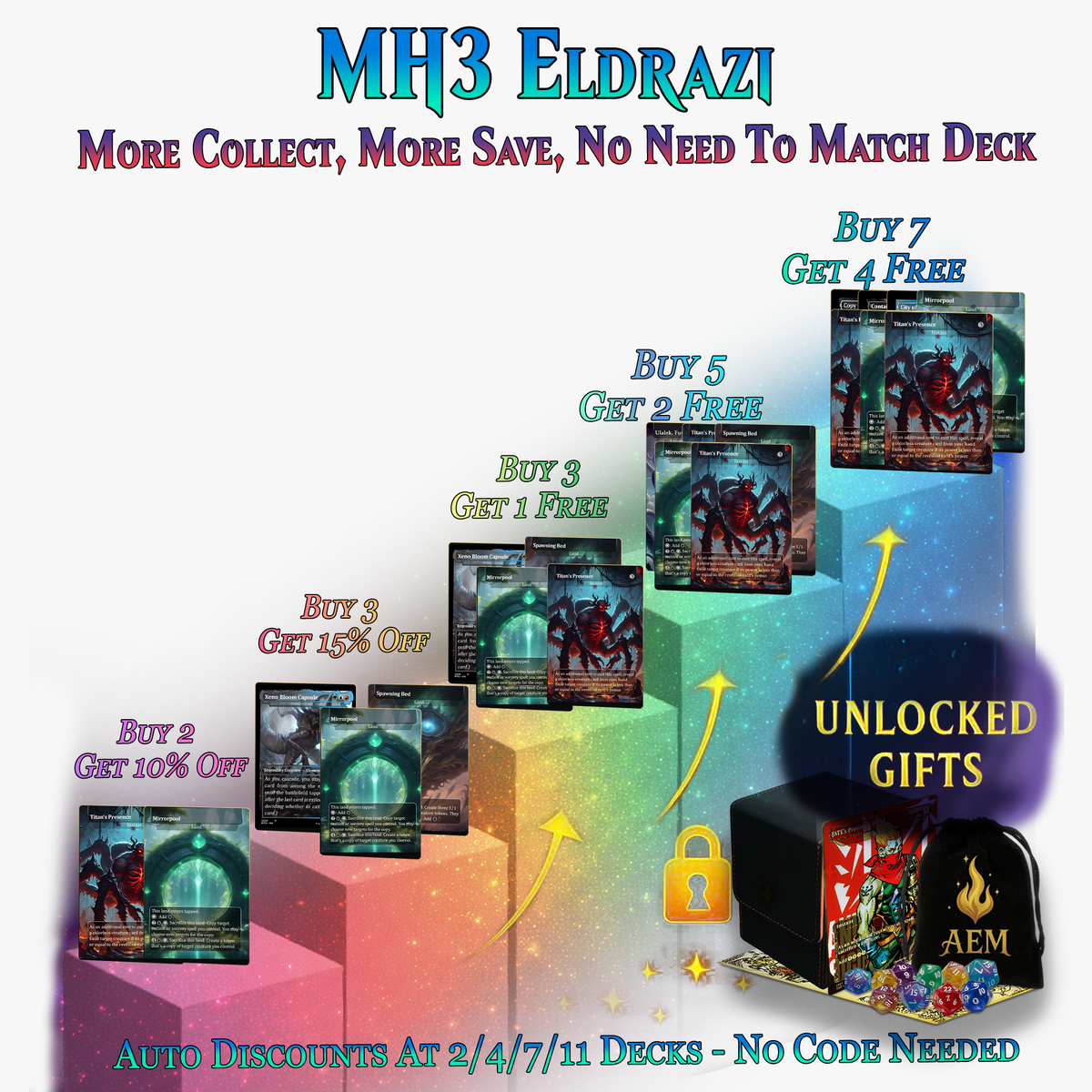 MH3 Eldrazi Commander Deck | 129+ Cards | ProxyTCG