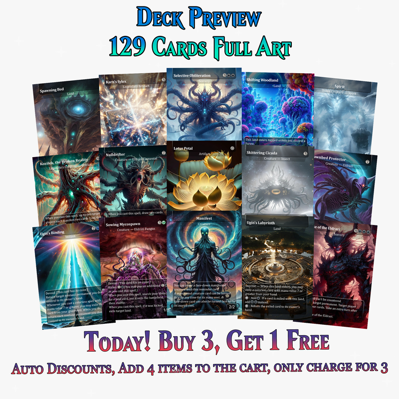MH3 Eldrazi Commander Deck | 129+ Cards | ProxyTCG
