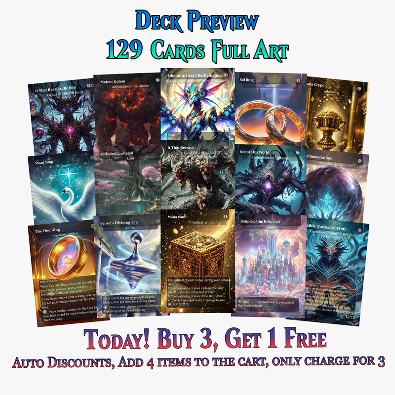 MH3 Eldrazi Commander Deck | 129+ Cards | ProxyTCG