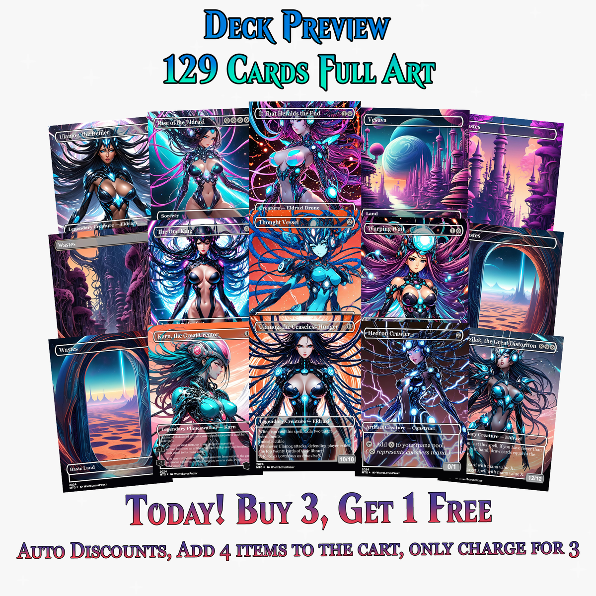 Zhulodok Eldrazi Commander Deck | 129+ Cards | ProxyTCG