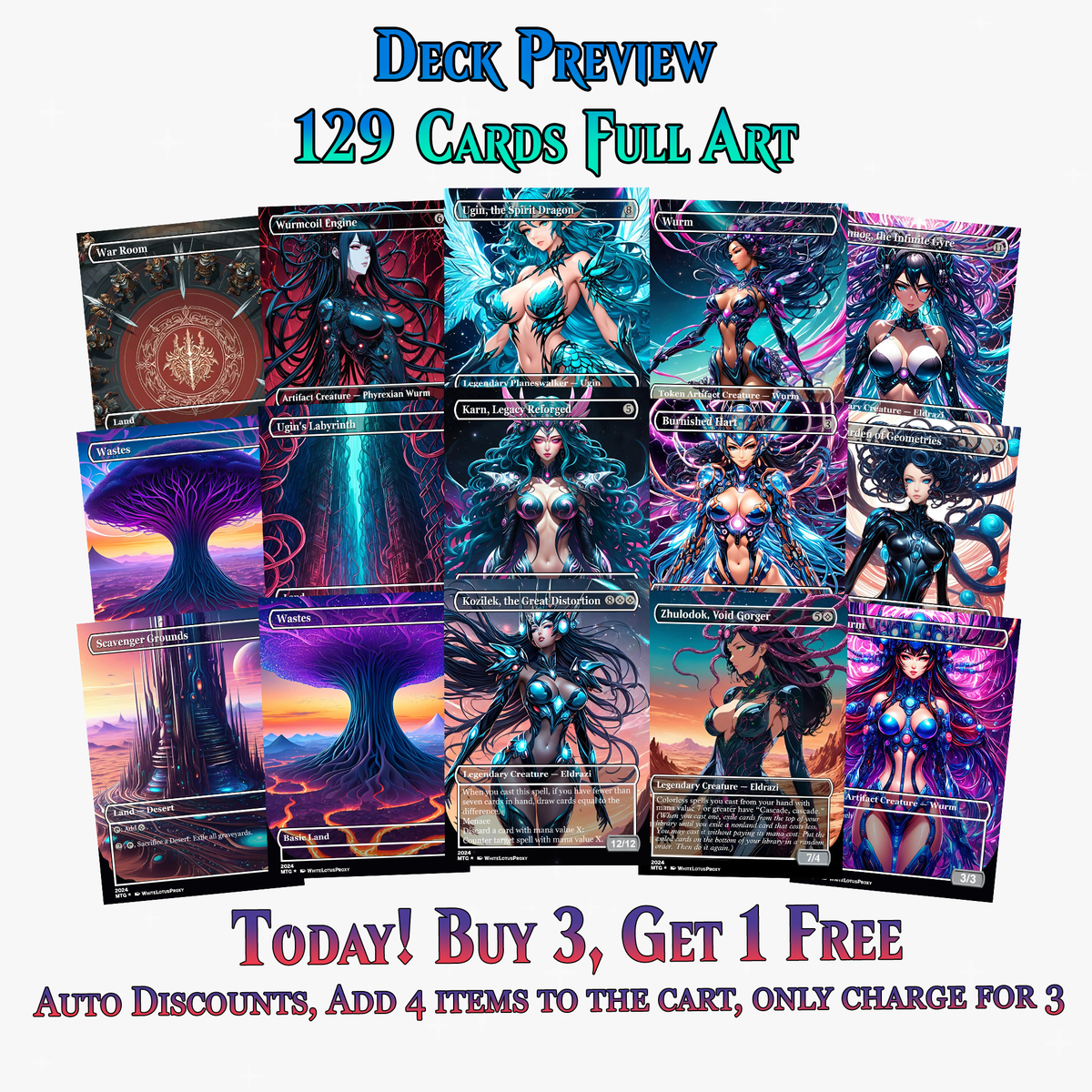 Zhulodok Eldrazi Commander Deck | 129+ Cards | ProxyTCG