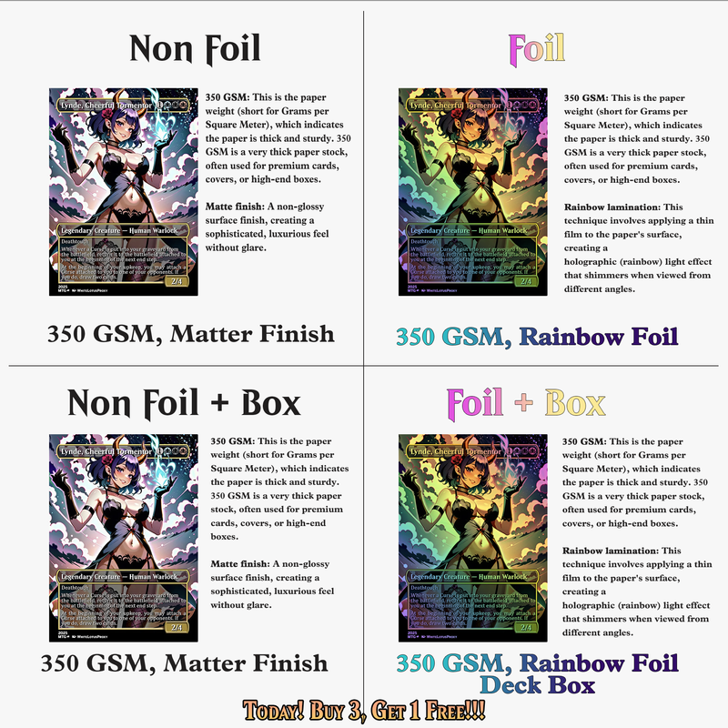 CURSE TRIBAL COMMANDER DECK | 118+ CARDS | ProxyTCG