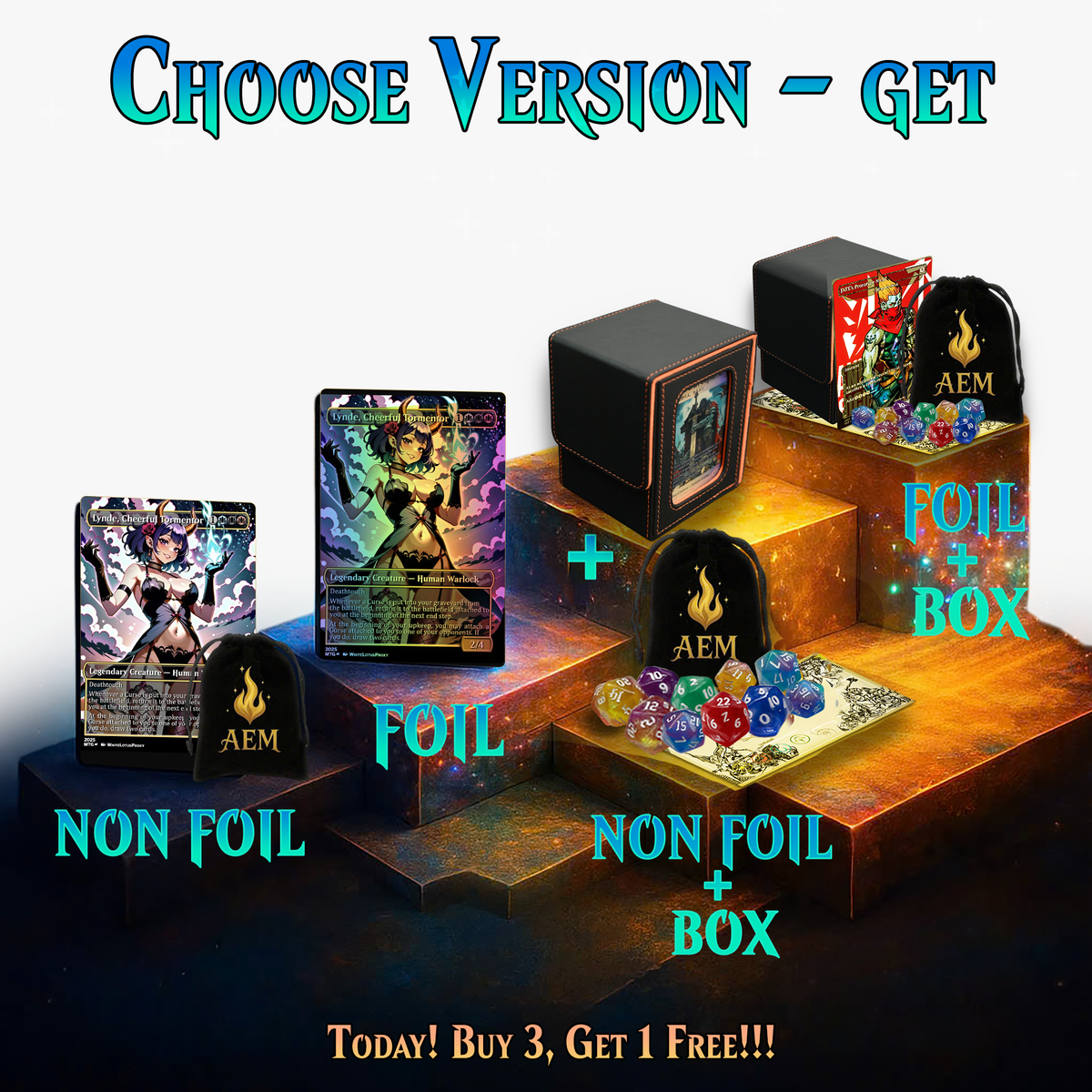 CURSE TRIBAL COMMANDER DECK | 118+ CARDS | ProxyTCG