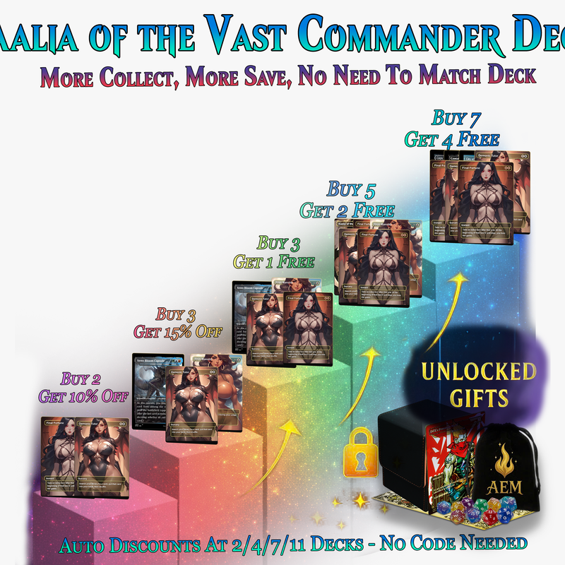 KAALIA OF THE VAST COMMANDER DECK – 108+ CARDS - ProxyTCG