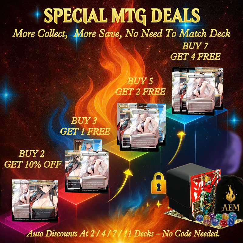 EDGAR MARKOV ANIME STYLE COMMANDER DECK (110 CARDS)