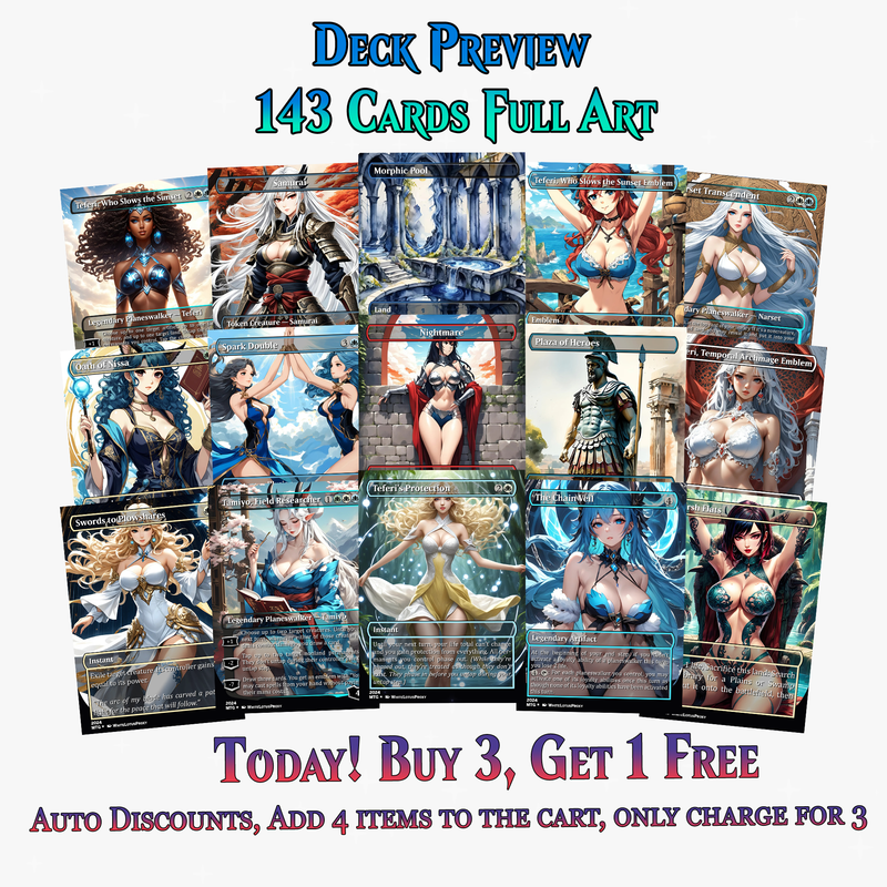 ATRAXA SUPERFRIENDS COMMANDER DECK - 143+ CARDS - ProxyTCG