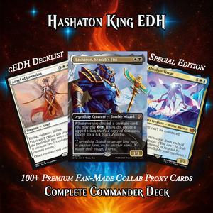 Hashaton King, Scarab’s Fist Commander Deck | 117+ Cards | ProxyTCG