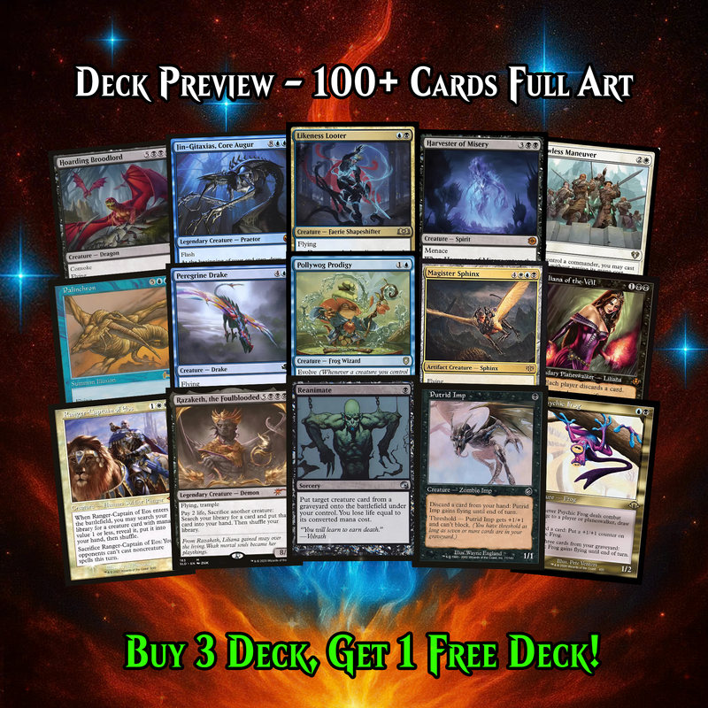 Hashaton King, Scarab’s Fist Commander Deck | 117+ Cards | ProxyTCG