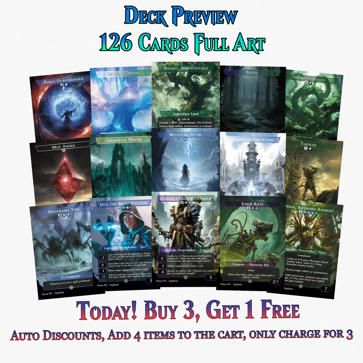 Atraxa, Praetors’ Ascent Commander Deck | 126+ Cards | ProxyTCG