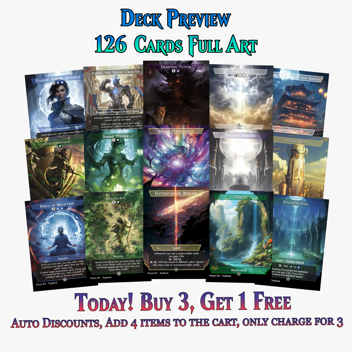 Atraxa, Praetors’ Ascent Commander Deck | 126+ Cards | ProxyTCG