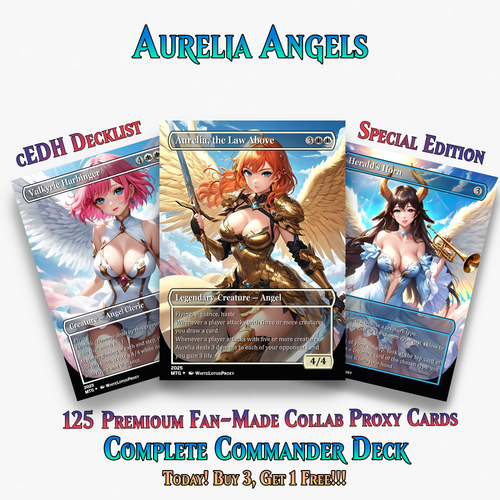 Aurelia Angels Extra Commander Deck | 125+ Cards | ProxyTCG