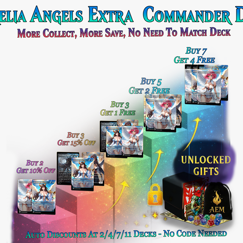Aurelia Angels Extra Commander Deck | 125+ Cards | ProxyTCG
