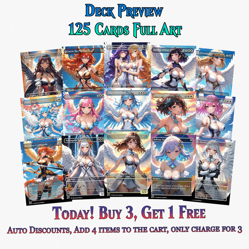 Aurelia Angels Extra Commander Deck | 125+ Cards | ProxyTCG