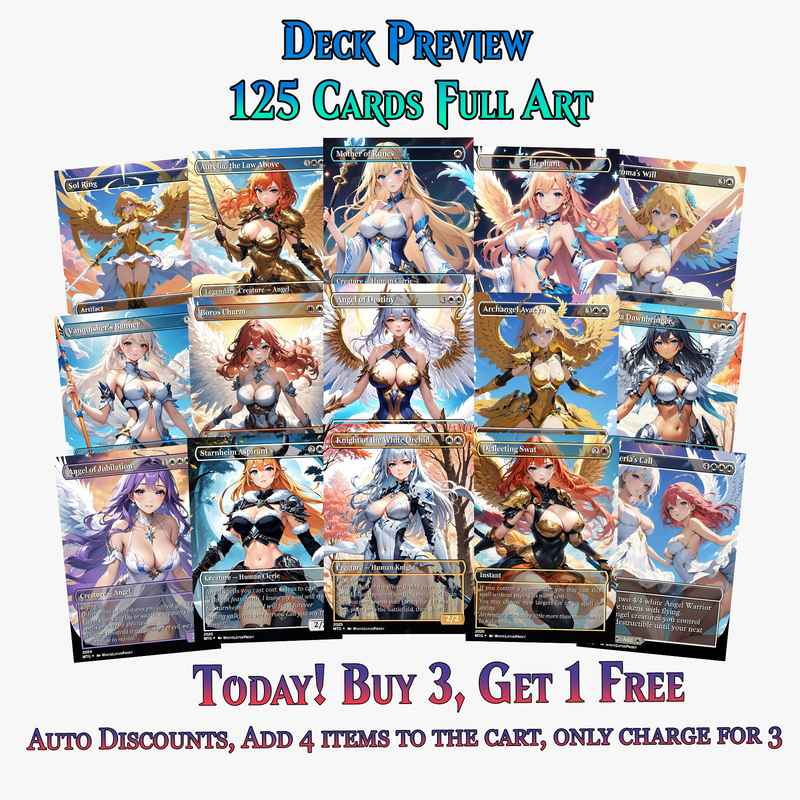 Aurelia Angels Extra Commander Deck | 125+ Cards | ProxyTCG