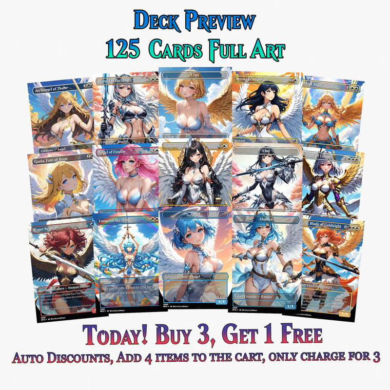 Aurelia Angels Extra Commander Deck | 125+ Cards | ProxyTCG