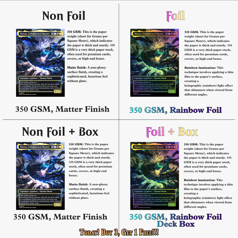 Jujutsu Kaisen Commander Deck | 103+ Cards | ProxyTCG