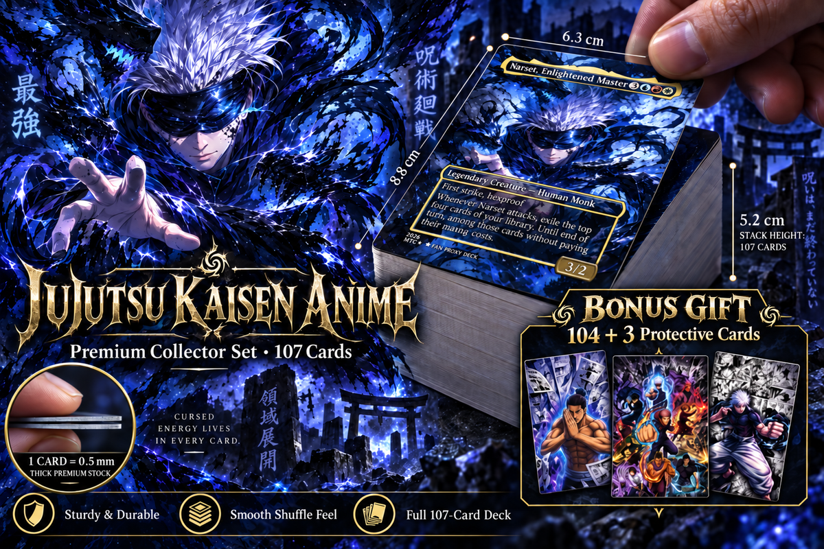 Jujutsu Kaisen Commander Deck | 103+ Cards | ProxyTCG [mockai LK-64 sha:1560a848]