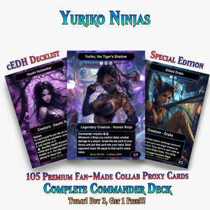 Yuriko Shadowblade Ninja Commander Deck – 105+ Cards - ProxyTCG