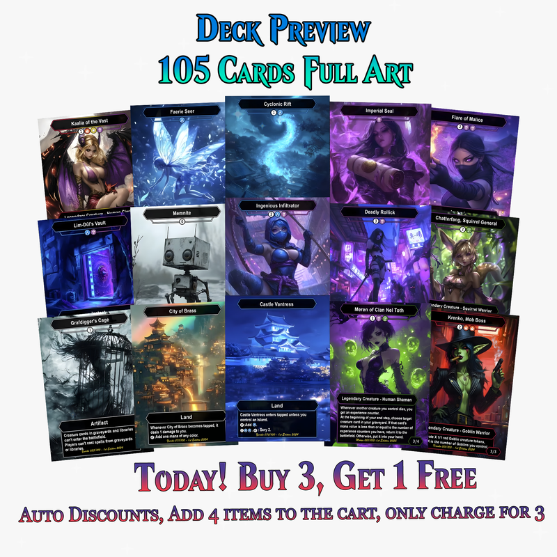 Yuriko Shadowblade Ninja Commander Deck – 105+ Cards - ProxyTCG