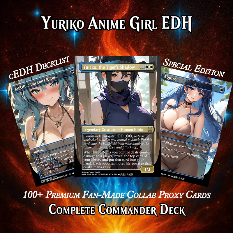 Yuriko, the Tiger’s Shadow Anime Commander Deck | 103 Cards | ProxyTCG