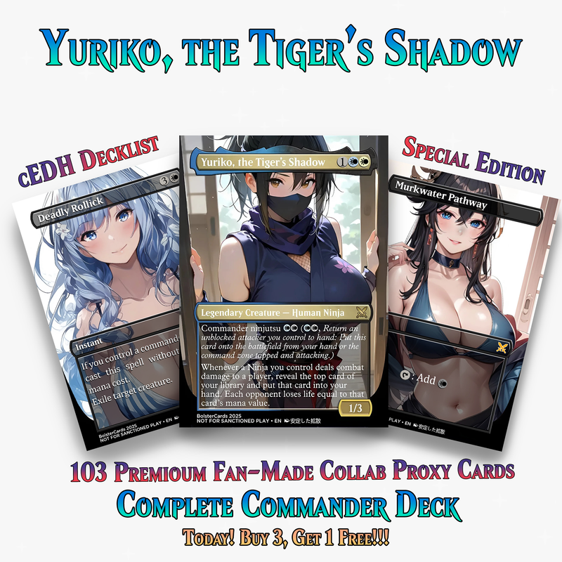 Yuriko, the Tiger’s Shadow Commander Deck | 103+ Cards | ProxyTCG