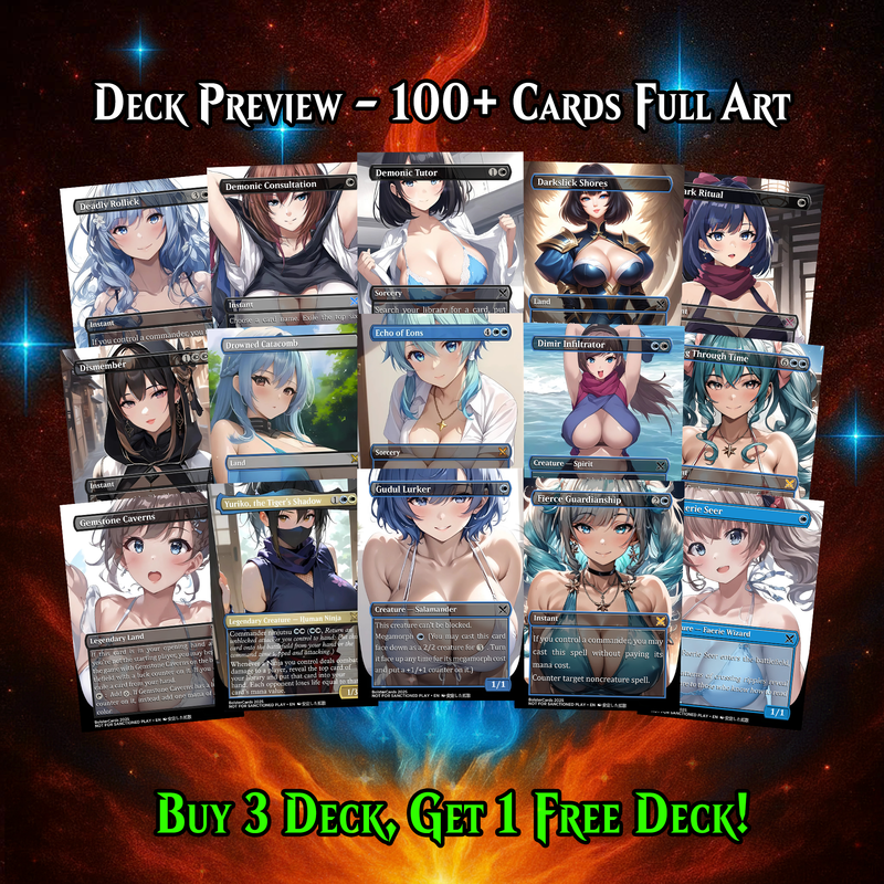Yuriko, the Tiger’s Shadow Anime Commander Deck | 103 Cards | ProxyTCG