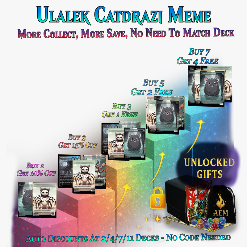 Ulalek Catdrazi Meme Commander Deck | 112+ Cards | ProxyTCG