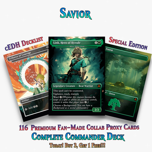 Savior II Fantasy Commander Deck | 116+ Cards | ProxyTCG
