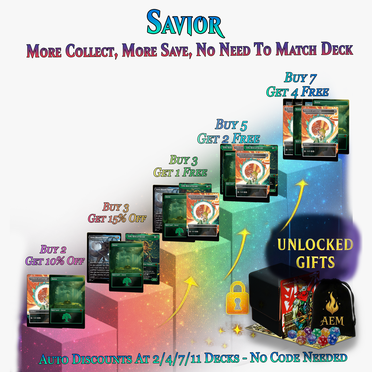 Savior II Fantasy Commander Deck | 116+ Cards | ProxyTCG