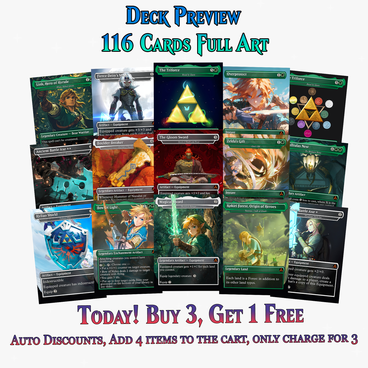 Savior II Fantasy Commander Deck | 116+ Cards | ProxyTCG