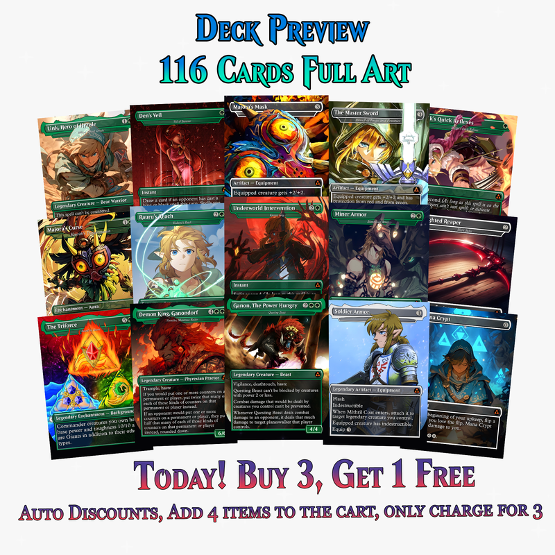 Savior II Fantasy Commander Deck | 116+ Cards | ProxyTCG