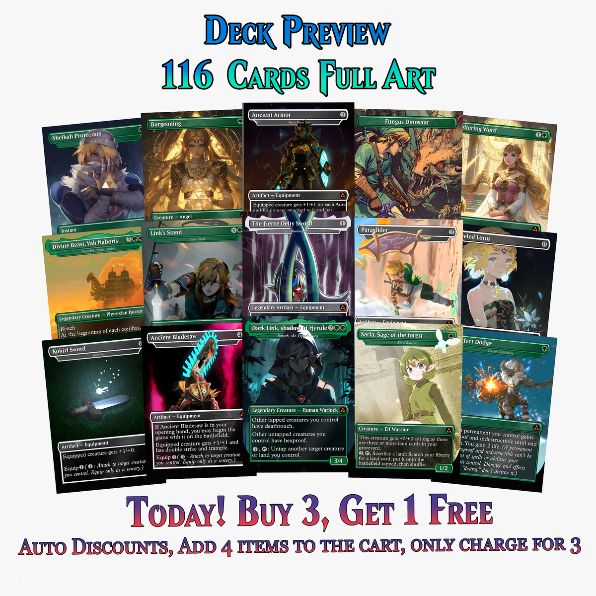 Savior II Fantasy Commander Deck | 116+ Cards | ProxyTCG