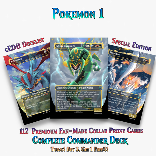 Pokémon Commander Deck Ver 1 | 112+ Cards | ProxyTCG