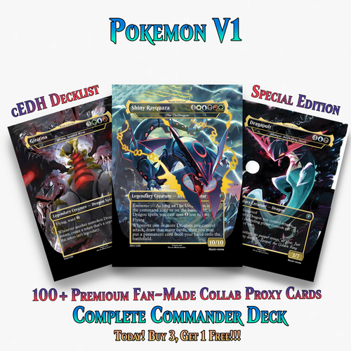 | New | Pokémon Commander Deck Ver 1 | 112+ Cards | ProxyTCG
