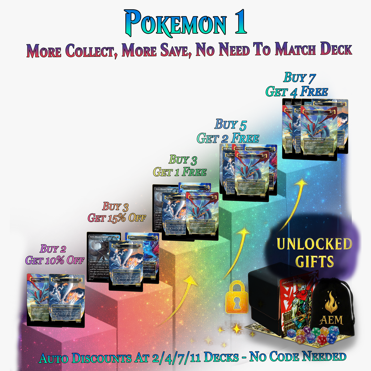 Pokémon Commander Deck Ver 1 | 112+ Cards | ProxyTCG