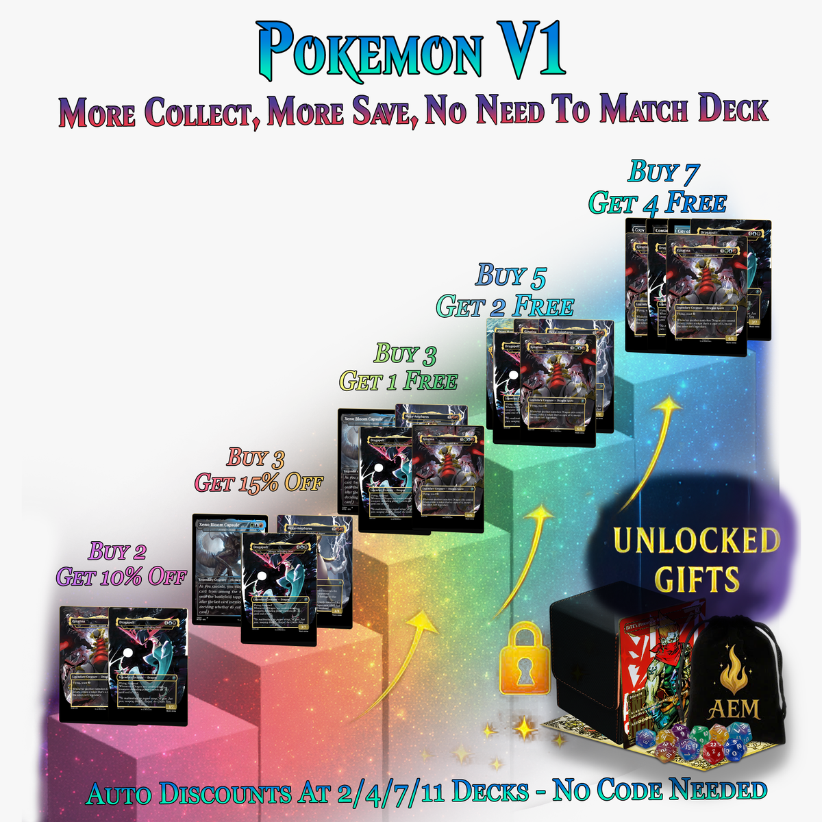| New | Pokémon Commander Deck Ver 1 | 112+ Cards | ProxyTCG