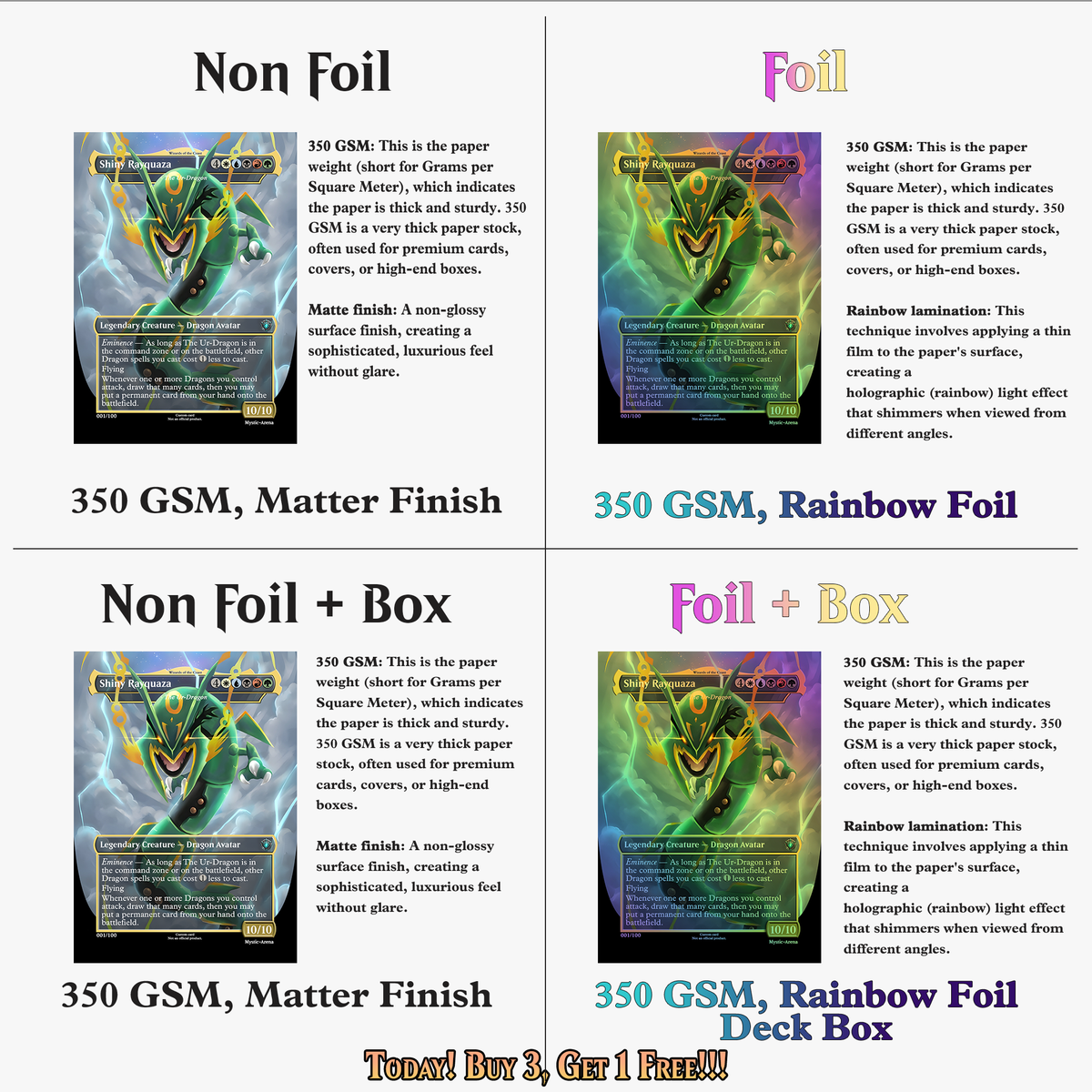 Pokémon Commander Deck Ver 1 | 112+ Cards | ProxyTCG