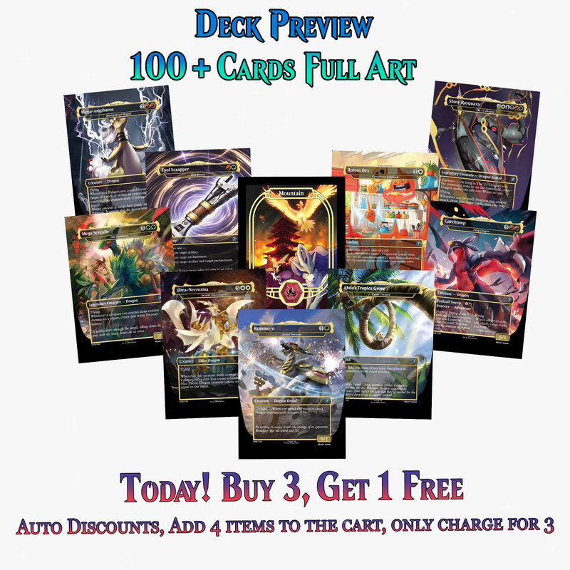 | New | Pokémon Commander Deck Ver 1 | 112+ Cards | ProxyTCG