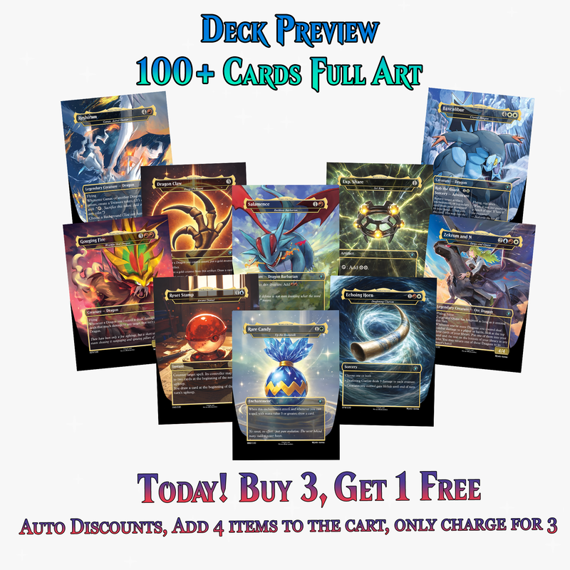 | New | Pokémon Commander Deck Ver 1 | 112+ Cards | ProxyTCG