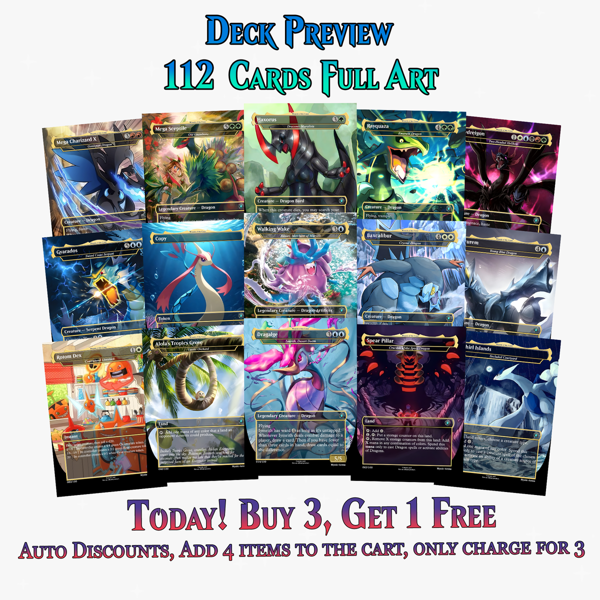 Pokémon Commander Deck Ver 1 | 112+ Cards | ProxyTCG