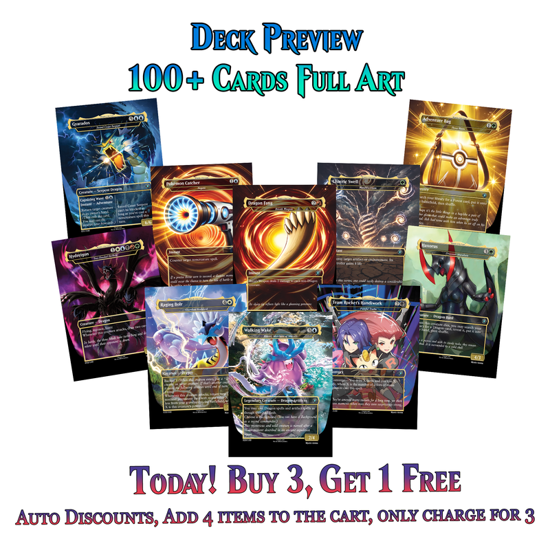 | New | Pokémon Commander Deck Ver 1 | 112+ Cards | ProxyTCG