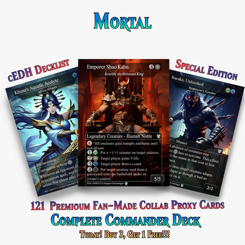 Motal Proxy Commander Deck | 121+ Cards | ProxyTCG