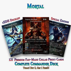 Motal Proxy Commander Deck | 121+ Cards | ProxyTCG