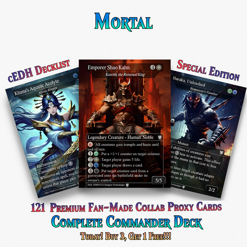 Motal Proxy Commander Deck | 121+ Cards | ProxyTCG