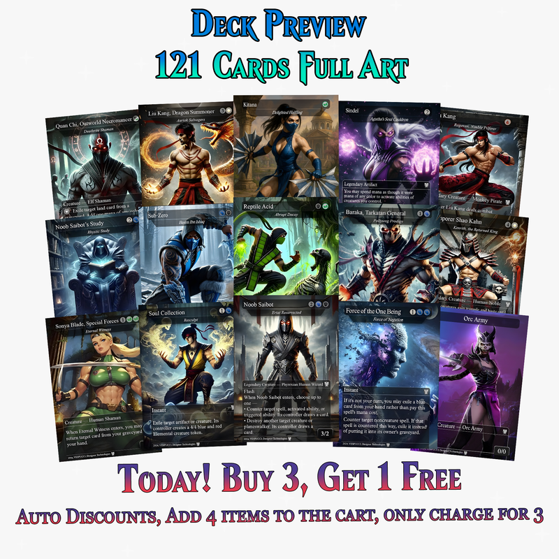 Motal Proxy Commander Deck | 121+ Cards | ProxyTCG