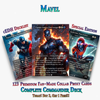 Marvel Proxy Commander Deck | 123 Cards | ProxyTCG